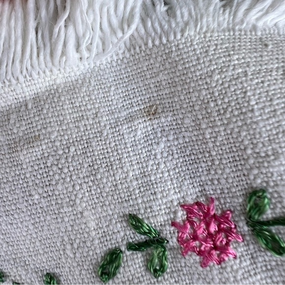 Vintage Home Sweet Home Colonial Couple Cross Stitch Embroidery Sampler 11x12 - Picture 7 of 8